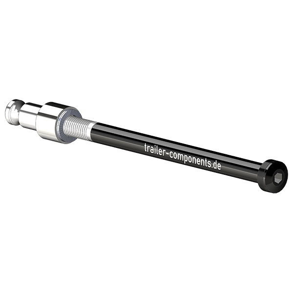 steekassen met adapter Croozer voor ORBEA | voor linkse draad M12 x 1,50 - geschikt voor Croozer fietskarren vanaf 2018