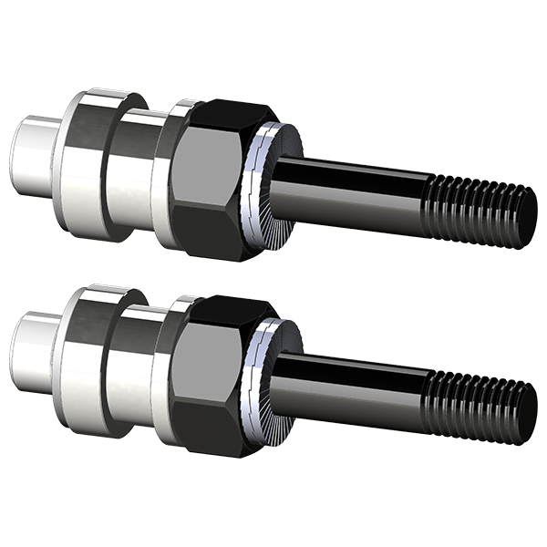 BOB YAK / IBEX schroefdraadadapterset | voor Rohloff Speedhub 500-14 / A12