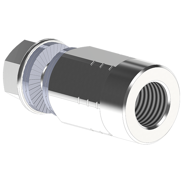 Universele adapter voor massieve assen voor fietskarren | geschikt voor Thule, Qeridoo, Burley, Hamax, Trixie en nog veel meer