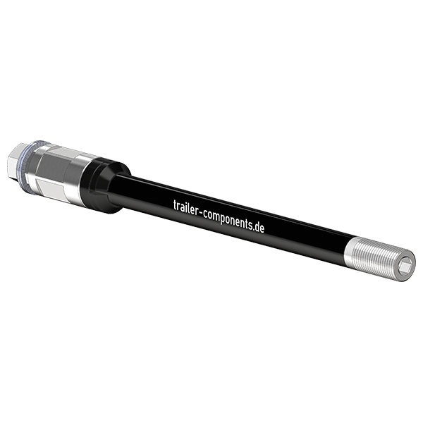 Doorgaande assen Syntace (X-12) met adapter | geschikt voor Weber koppelingen type: E - EL - ES