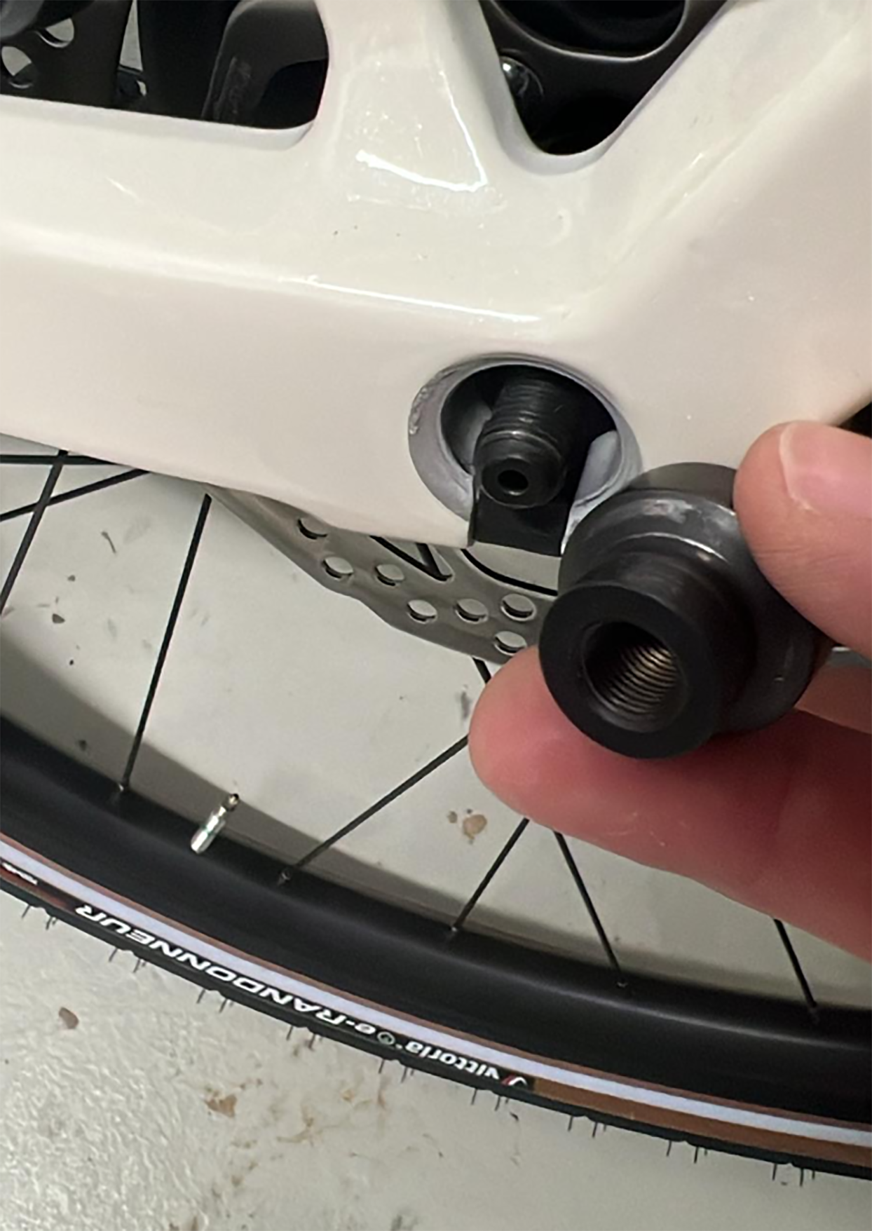 Schroefdraadadapter - M12 x 1,25 | geschikt voor ORBEA Diem 10 en 20