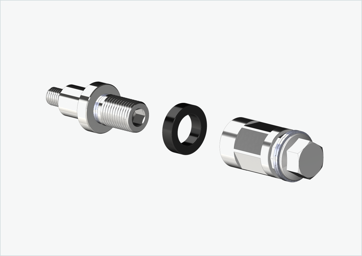 Adapter XL voor Rohloff-naaf Speedhub 500-14 / A12 | geschikt voor Weber koppelingen type: E - EL - ES