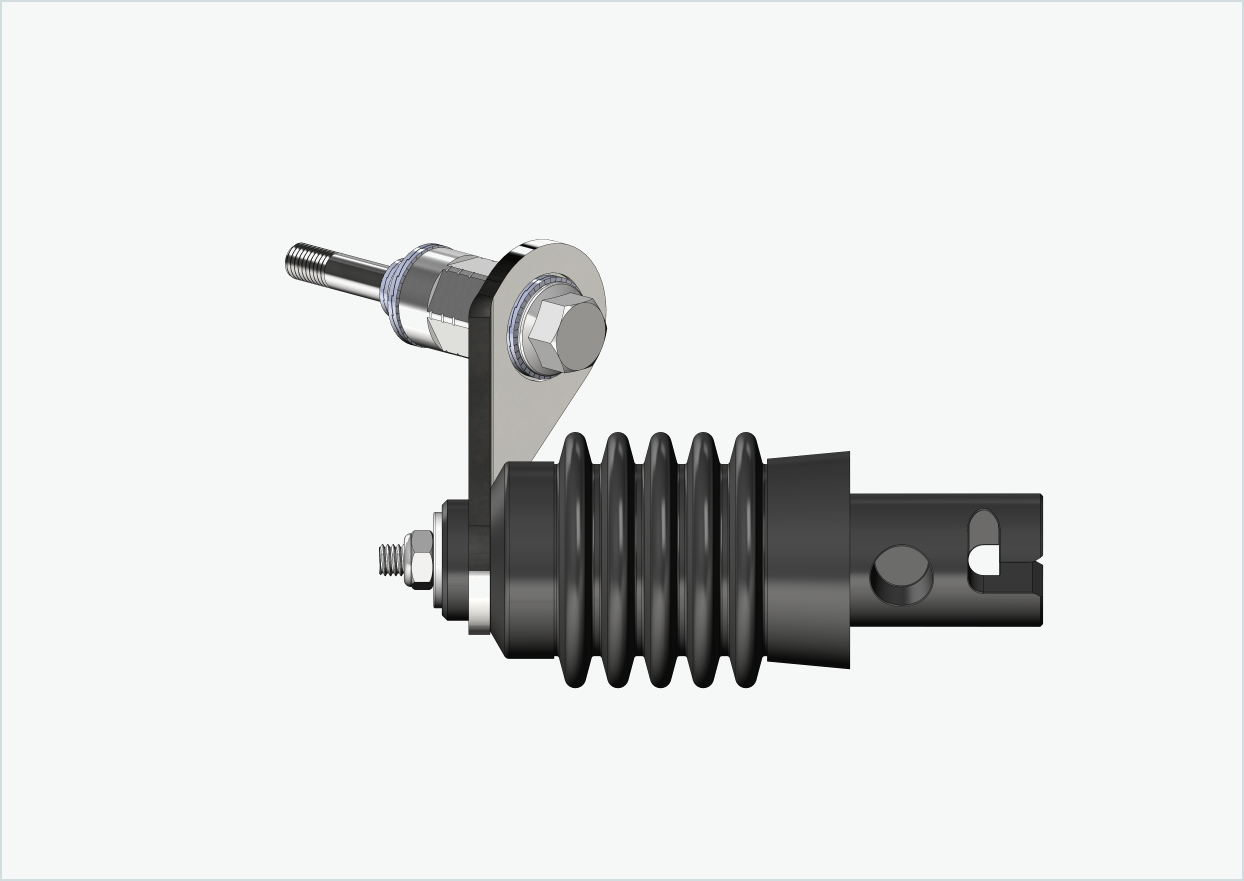 Adapter polygoon voor HASE PINO met Rohloff Speedhub A12 geschikt voor Weber koppelingen type: E - EL - ES