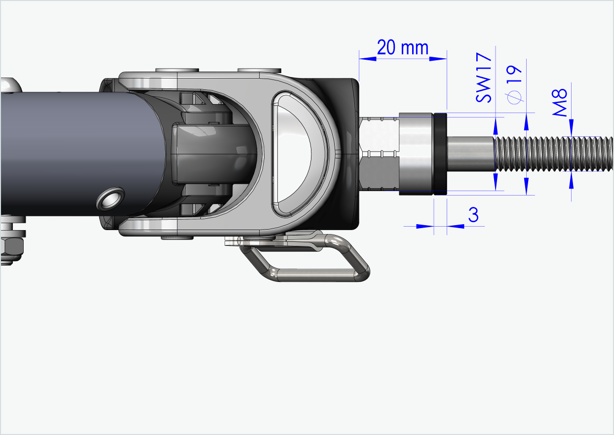 Adapter voor Enviolo versnellingsnaven vanaf 2024 | geschikt voor Croozer vanaf 2018