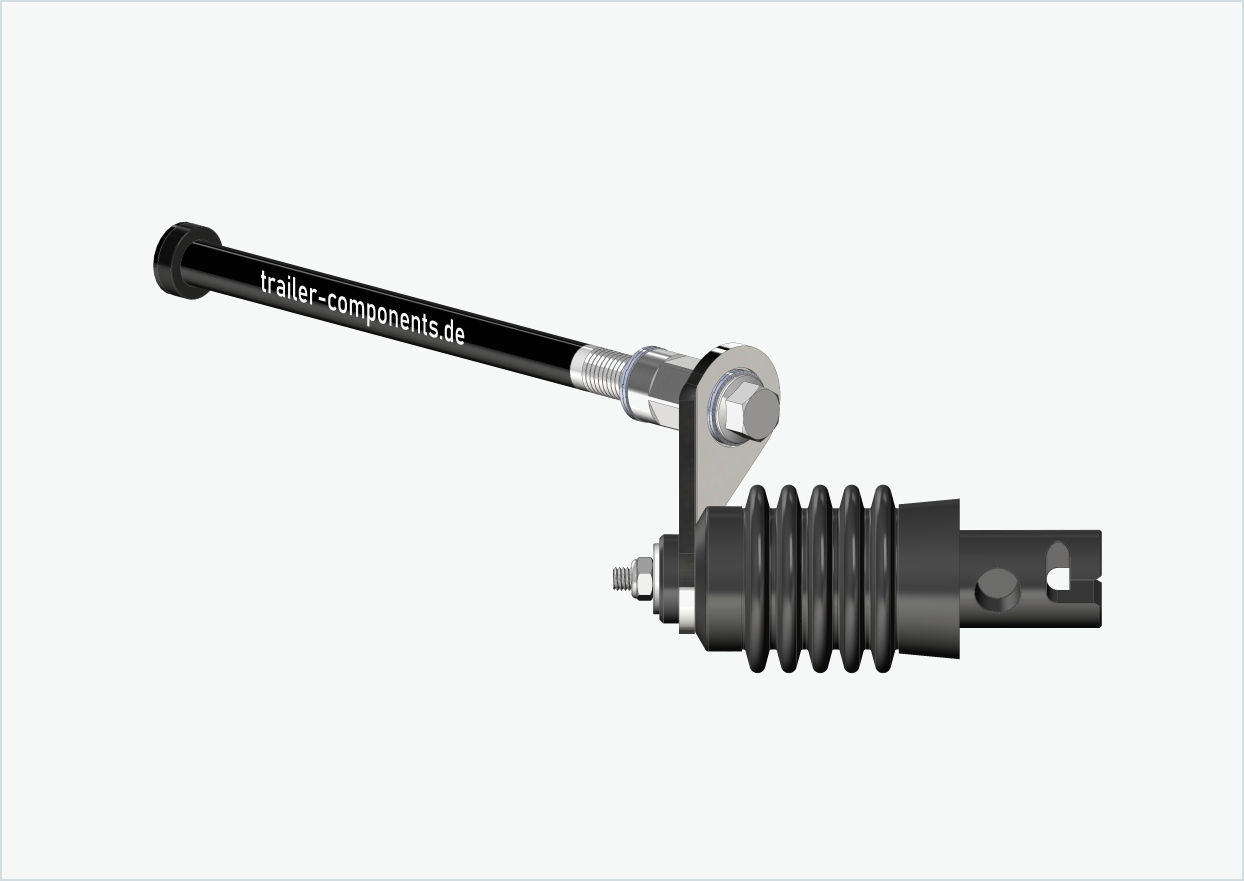 Snelspanas met Weber-adapter voor TOUT TERRAIN | voor linkse draad M12 x 1.50 - geschikt voor Weber koppelingen type: E - EL - ES