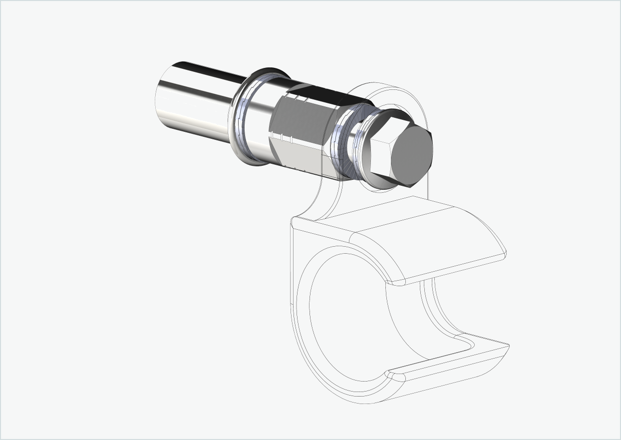 Cowboy 4 - Draadadapter lang - M12 x 1,25 | Bundel met adapter universeel