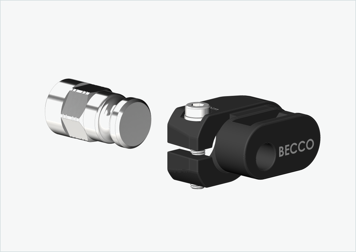 Adapter voor massieve as - FG 10.5 - (13/32 x 26) | voor Leggero (BECCO)