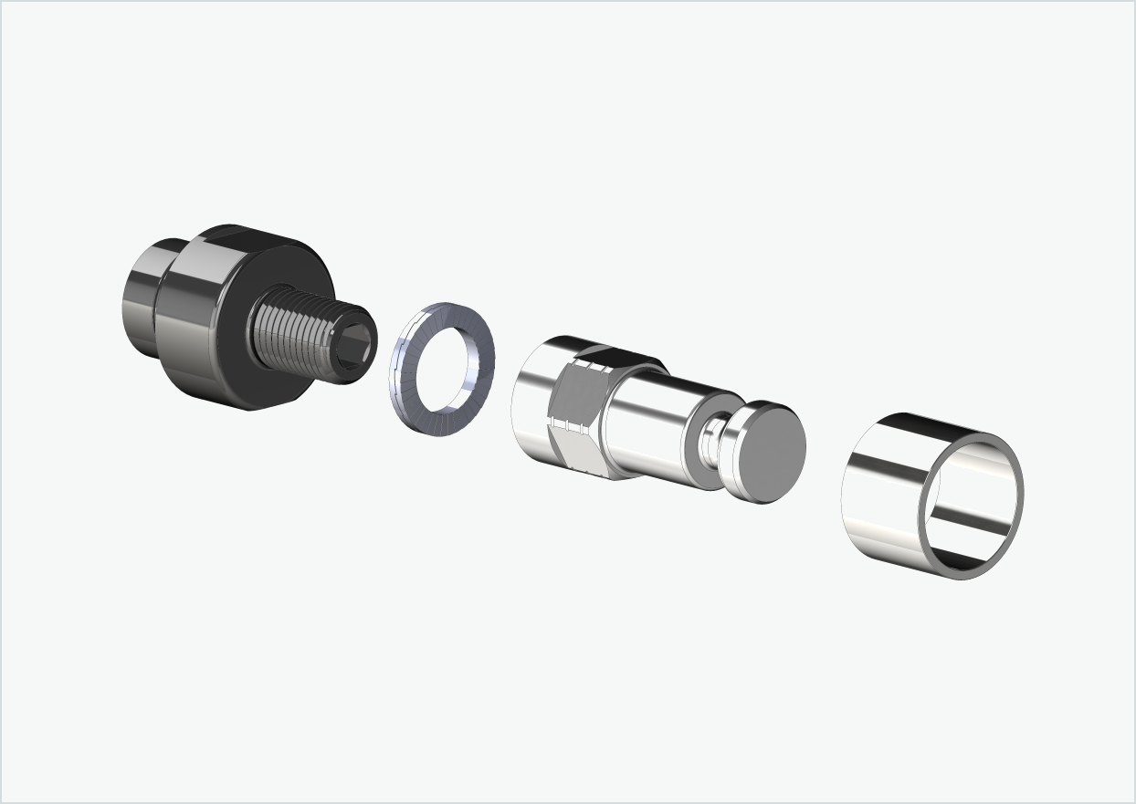 ORBEA Diem - Schroefdraadadapter - M12 x 1,25 | Bundel met adapter Croozer