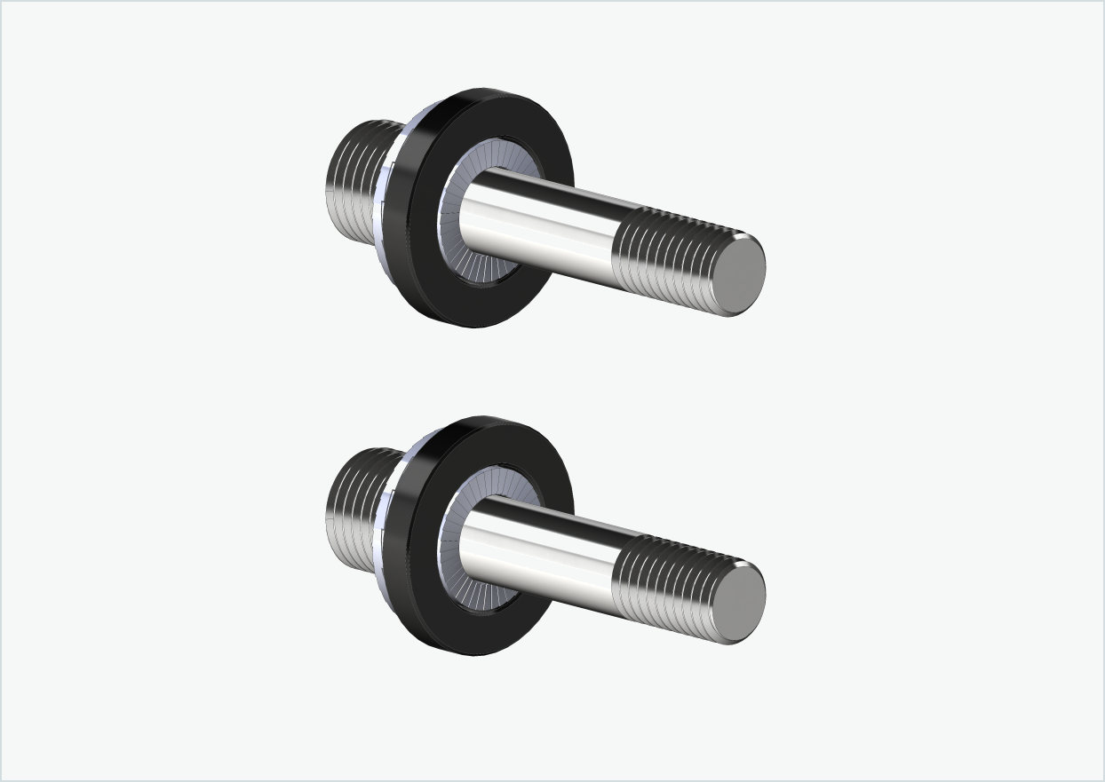 Burley COHO XC schroefdraadadapterset (30mm/30mm) | voor Rohloff Speedhub 500-14 / A12