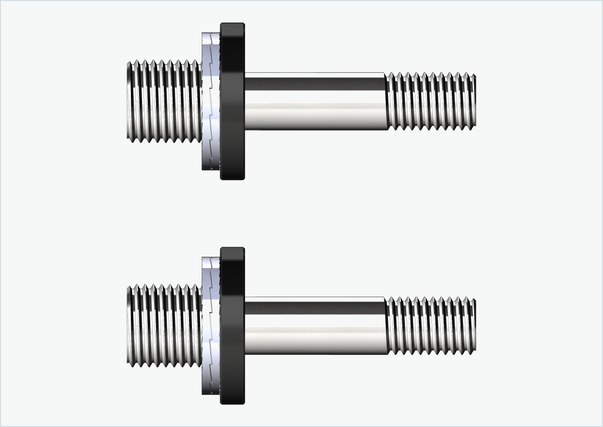 Burley COHO XC schroefdraadadapterset (30mm/30mm) | voor Rohloff Speedhub 500-14 / A12
