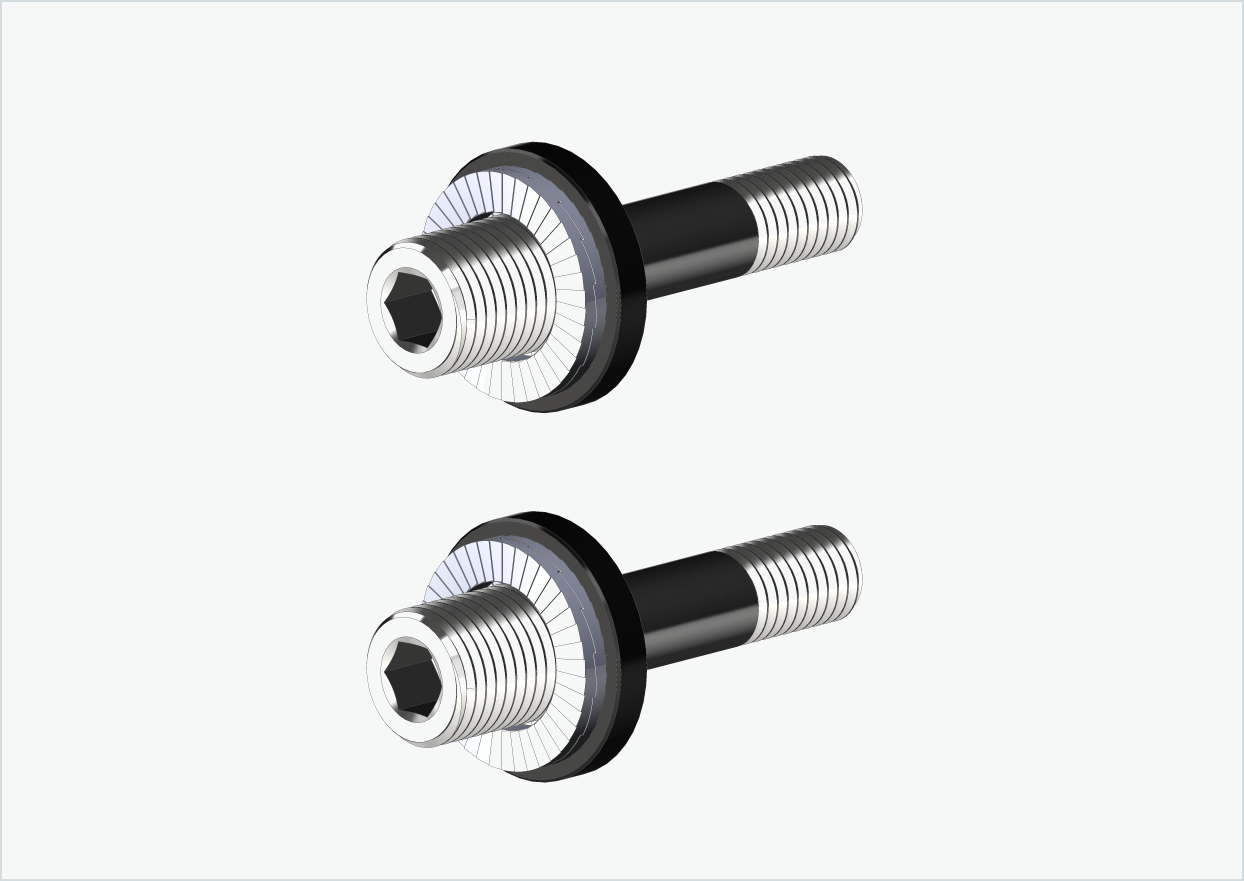 Burley COHO XC schroefdraadadapterset (30mm/30mm) | voor Rohloff Speedhub 500-14 / A12