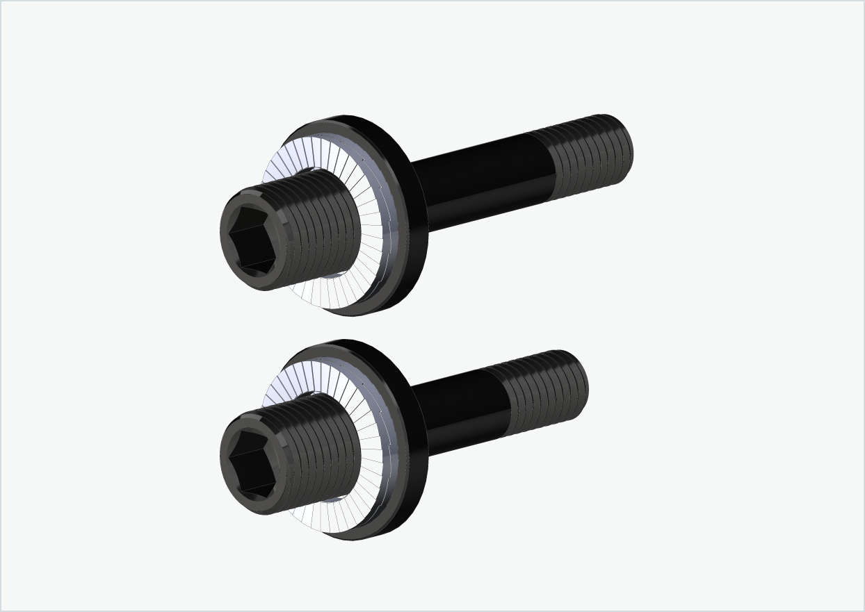 Burley COHO XC schroefdraadadapterset (30mm/36mm) | voor Rohloff Speedhub 500-14 / A12