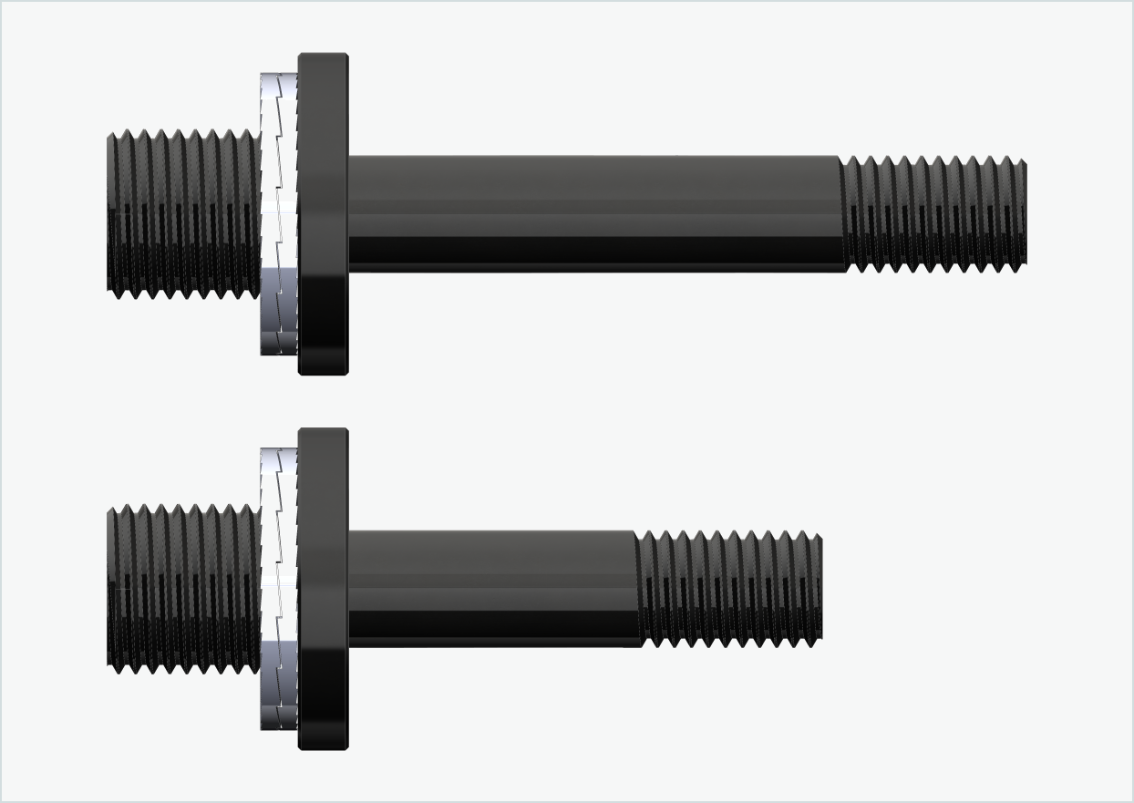 Burley COHO XC schroefdraadadapterset (30mm/42mm) | voor Rohloff Speedhub 500-14 / A12