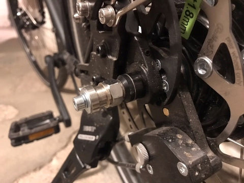 BOB YAK / IBEX schroefdraadadapterset (30mm/42mm) | voor Rohloff Speedhub 500-14 / A12