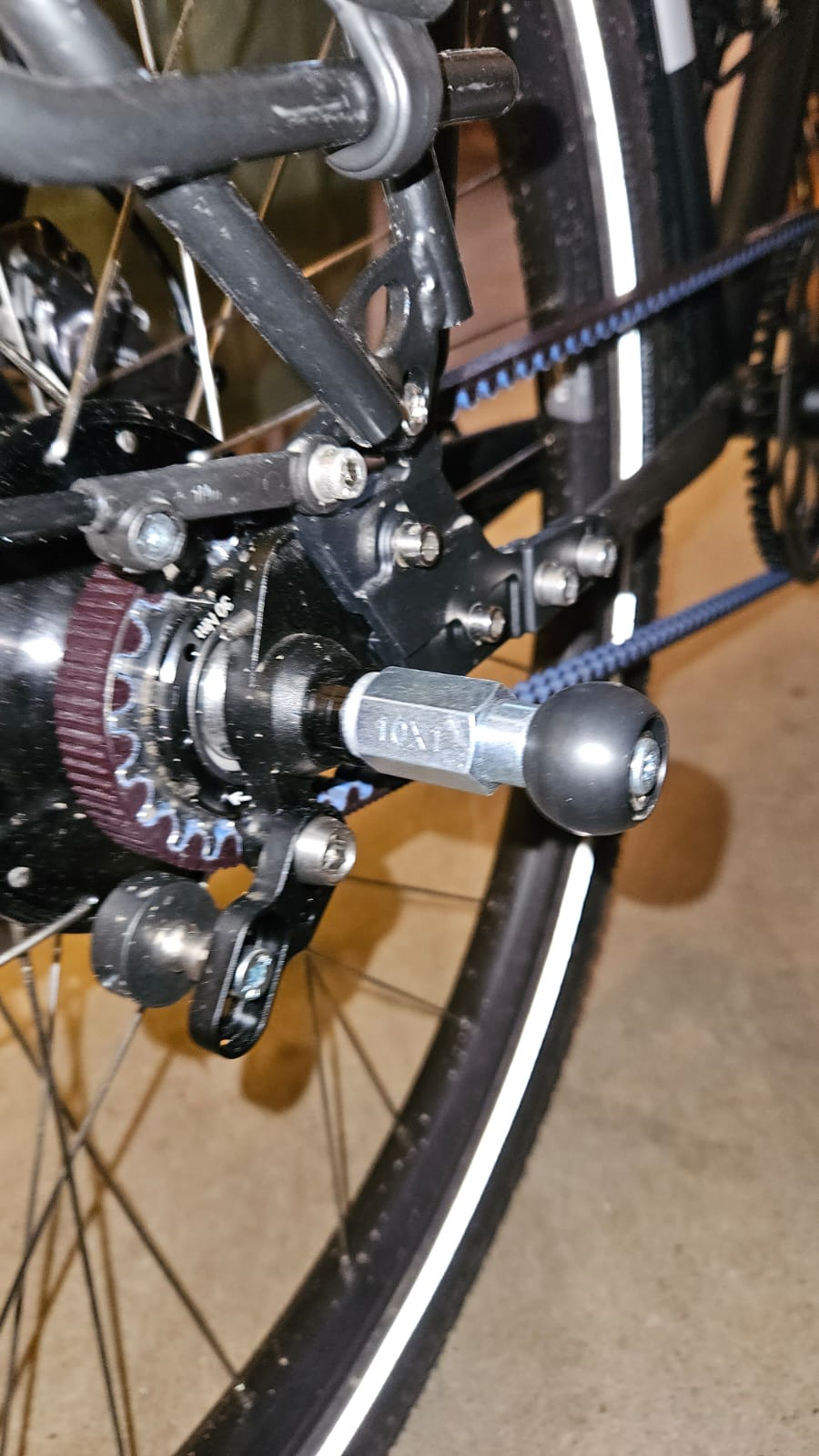 Burley COHO XC schroefdraadadapterset (30mm/30mm) | voor Rohloff Speedhub 500-14 / A12