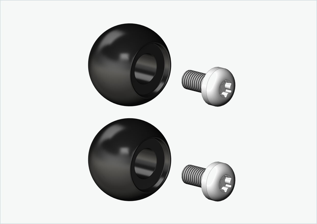 Reserve kogelset voor Burley COHO XC