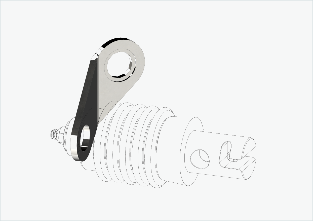 Grondplaat "E" voor Weber koppelingen