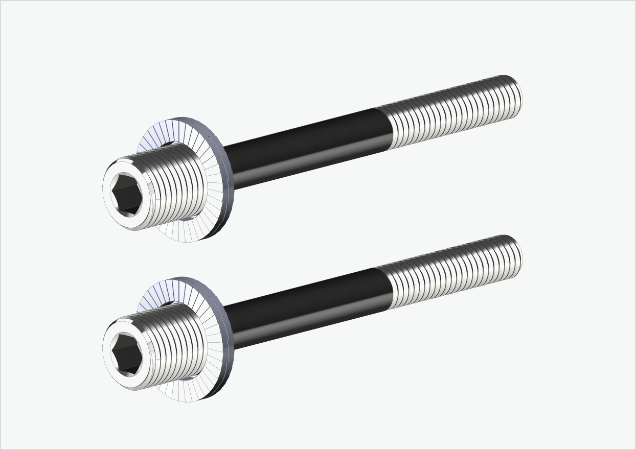 Burley COHO XC schroefdraad adapter set | voor Enviolo versnellingsnaven tot 2023