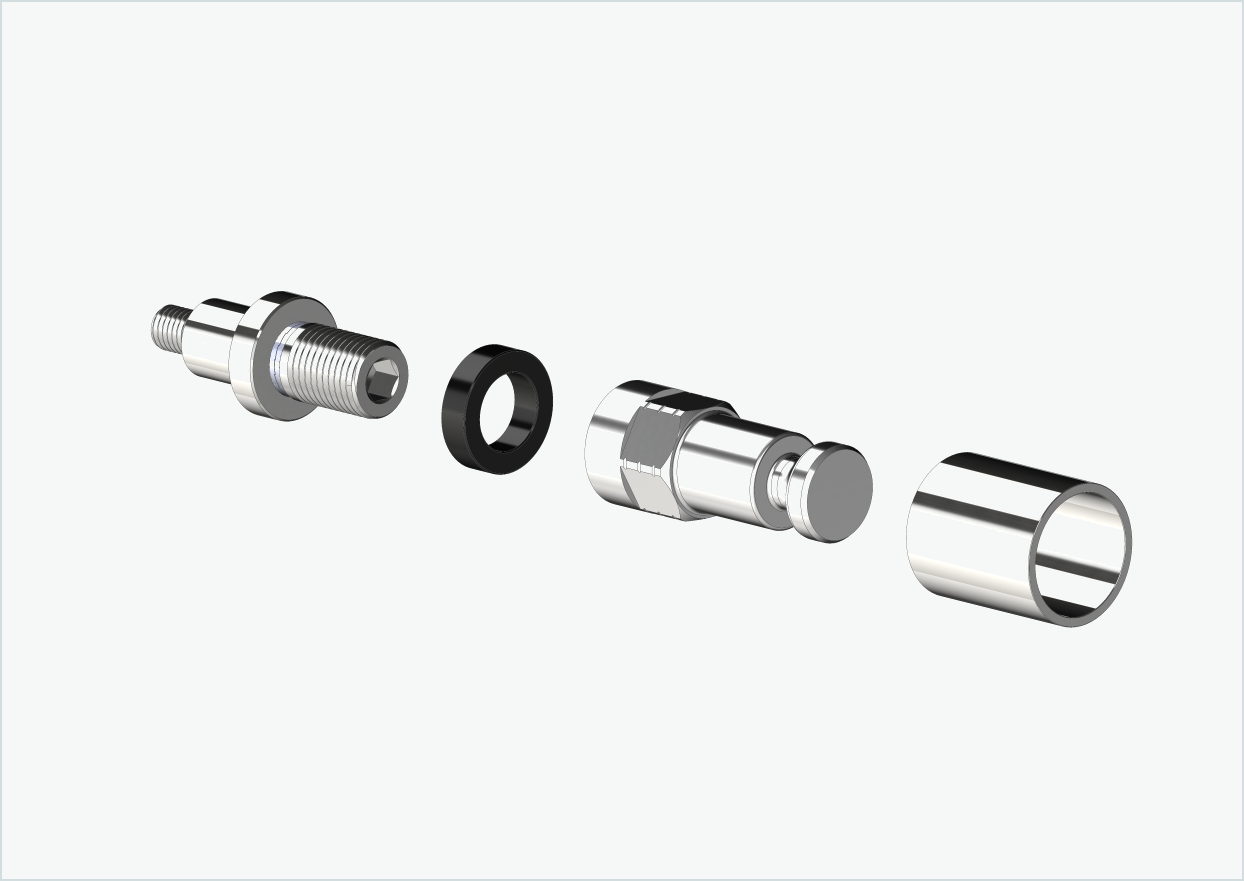Adapter XL voor Rohloff-naaf Speedhub 500-14 / A12 | geschikt voor Croozer vanaf 2018