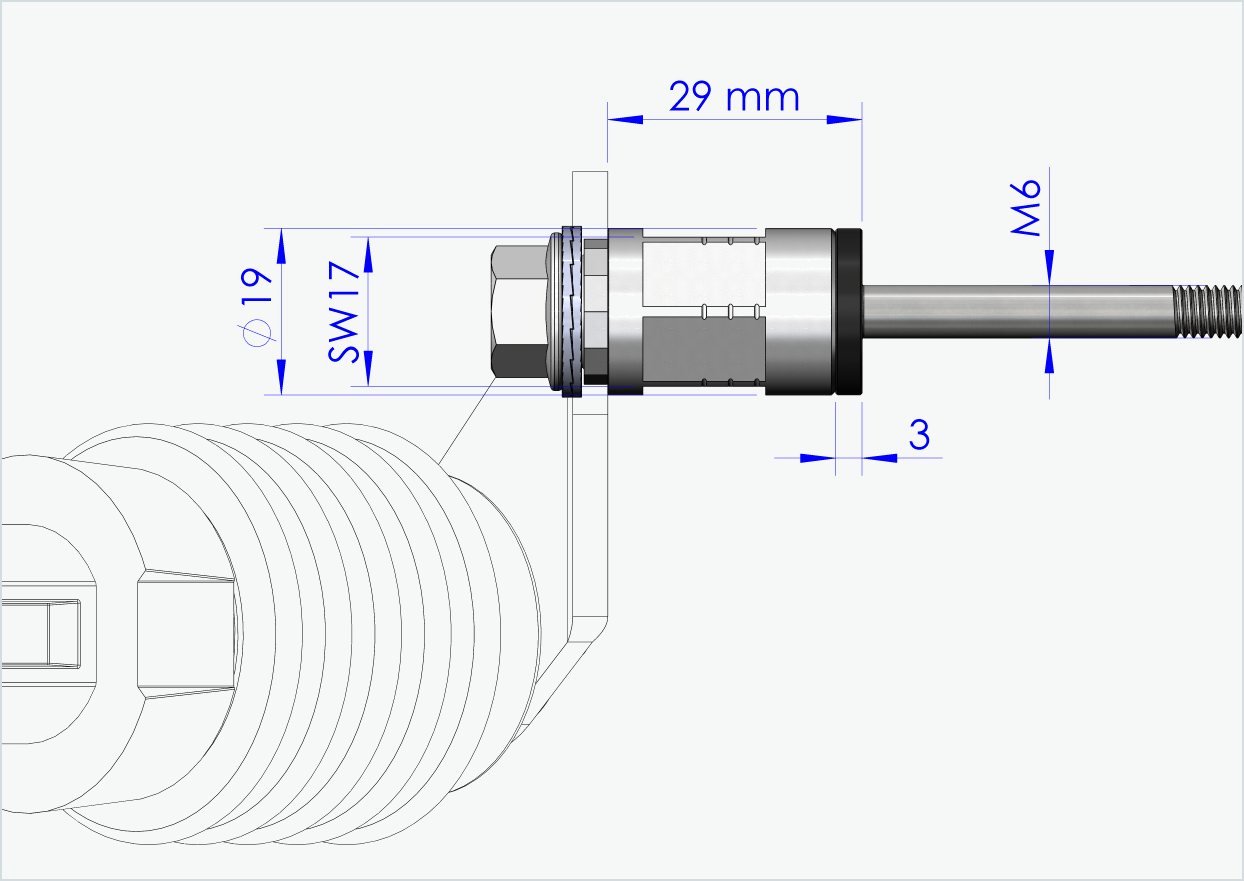 Polygoon adapter voor Enviolo versnellingsnaven tot 2023 | geschikt voor Weber koppelingen type: E - EL - ES