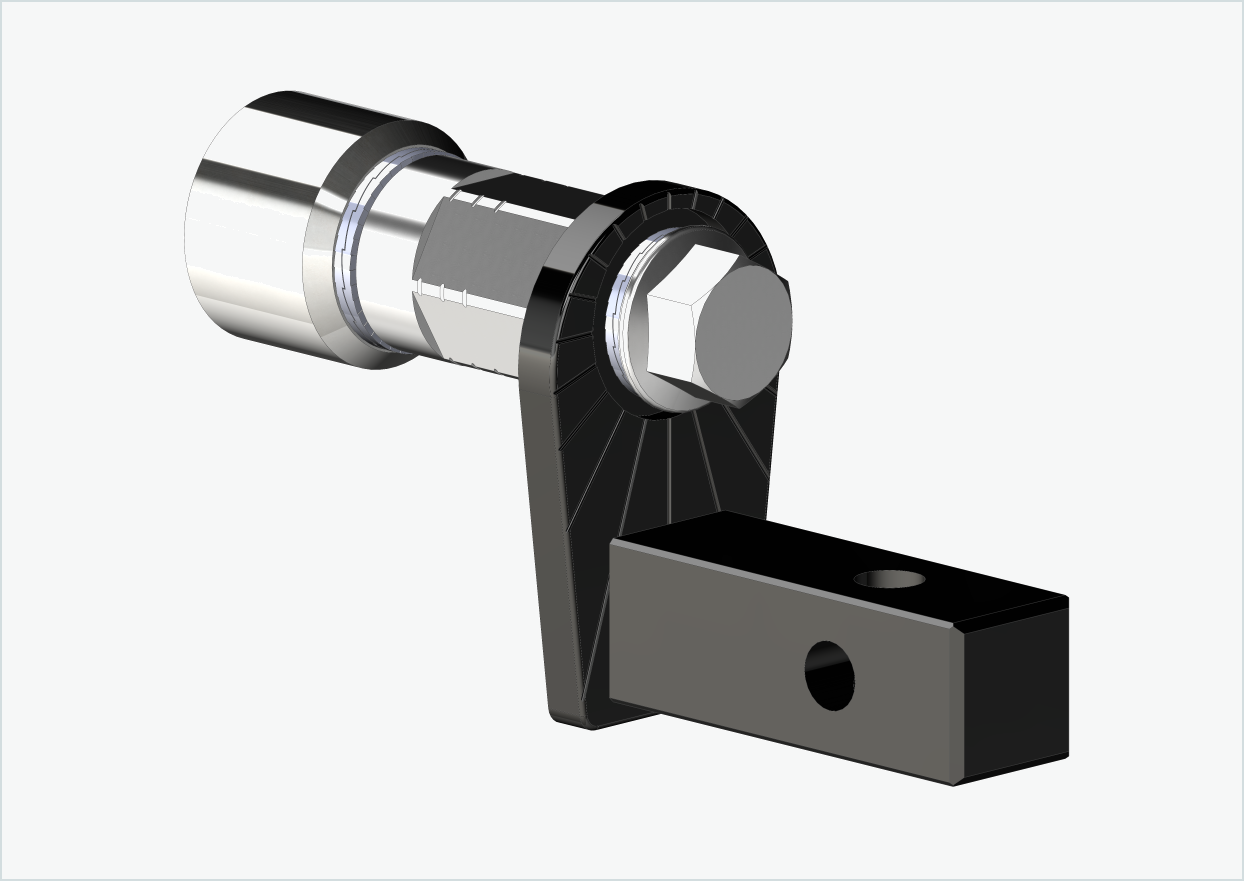 Universele adapter voor HYENA-HRN motor | geschikt voor Thule, Qeridoo, Burley, Prophete, Hamax, Trixie en nog veel meer