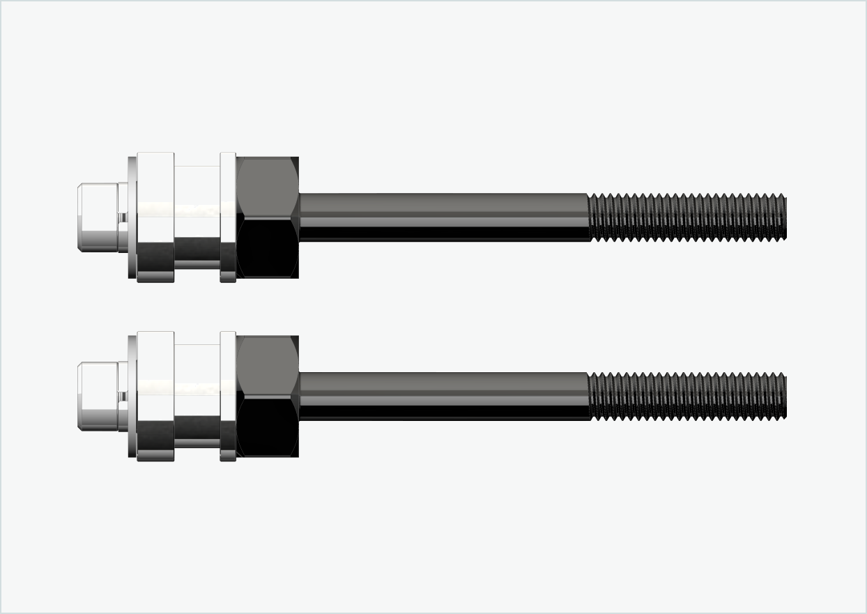 BOB YAK / IBEX schroefdraadadapterset | voor Enviolo versnellingsnaven tot 2023