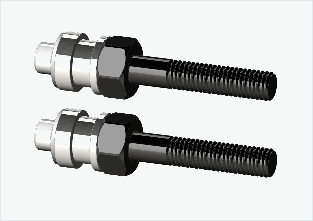 BOB YAK / IBEX schroefdraadadapterset | voor Enviolo versnellingsnaven vanaf 2024