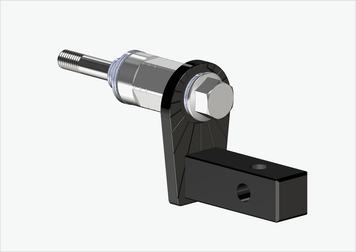 Universele adapter voor HASE PINO met Rohloff Speedhub A12 | geschikt voor Thule, Qeridoo, Burley, Prophete, Hamax, Trixie en nog veel meer.