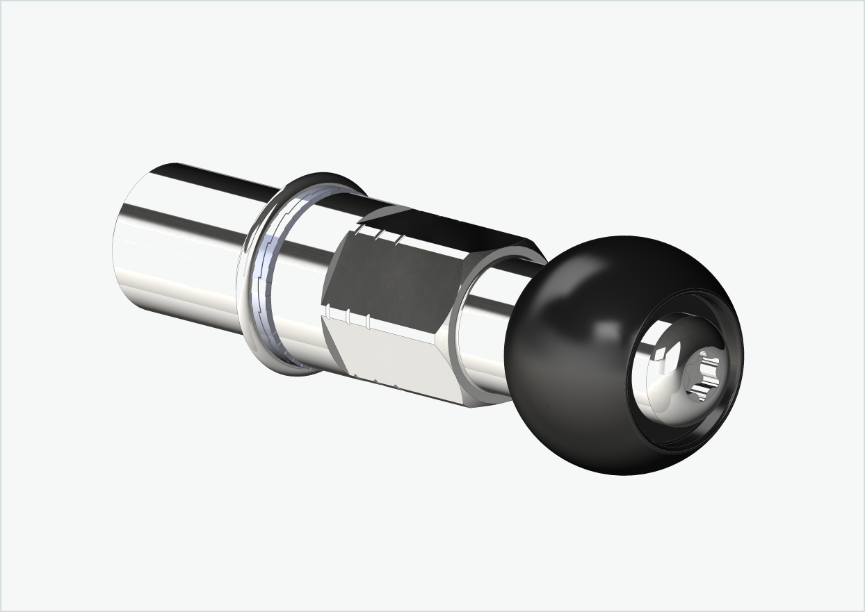Cowboy 4 - Draadadapter kort - M12 x 1,25 | Bundel met adapterset Burley COHO XC