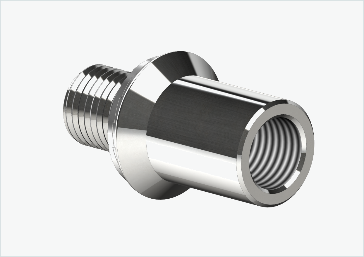 Schroefdraadadapter kort - M12 x 1,25 | geschikt voor COWBOY - Classic - Cruiser - Cruiser ST