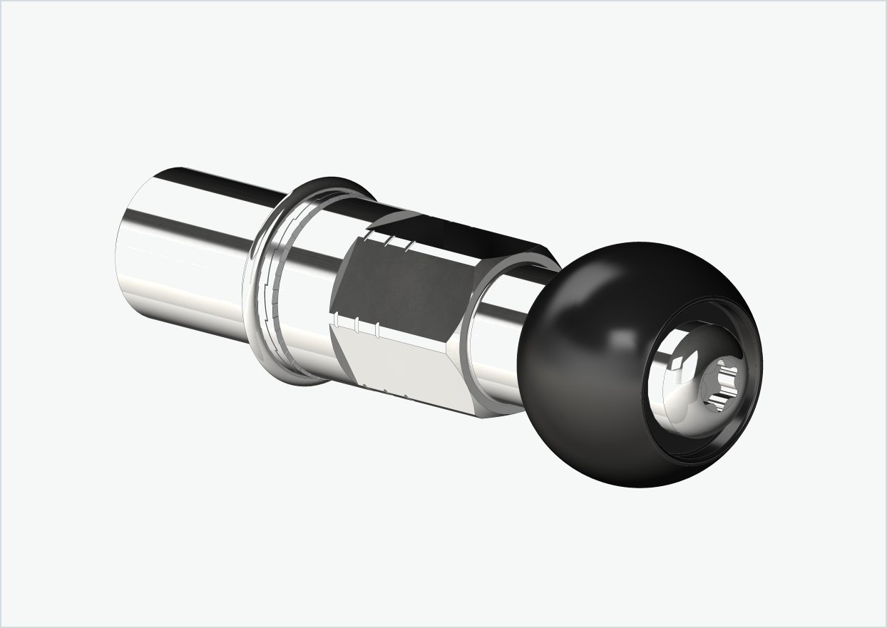 Schroefdraadadapter kort - M12 x 1,25 | geschikt voor COWBOY - Classic - Cruiser - Cruiser ST