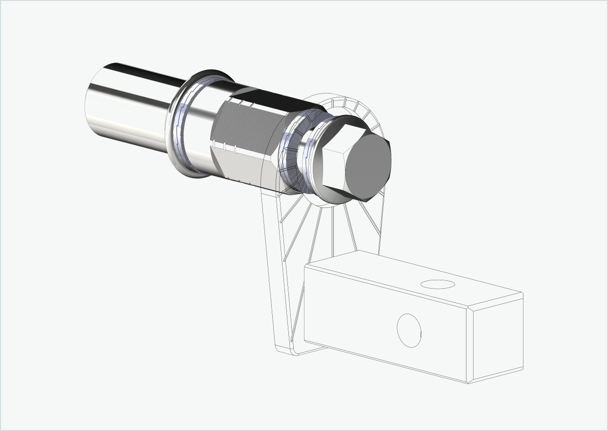 Cowboy 4 - Draadadapter lang - M12 x 1,25 | Bundel met adapter universeel