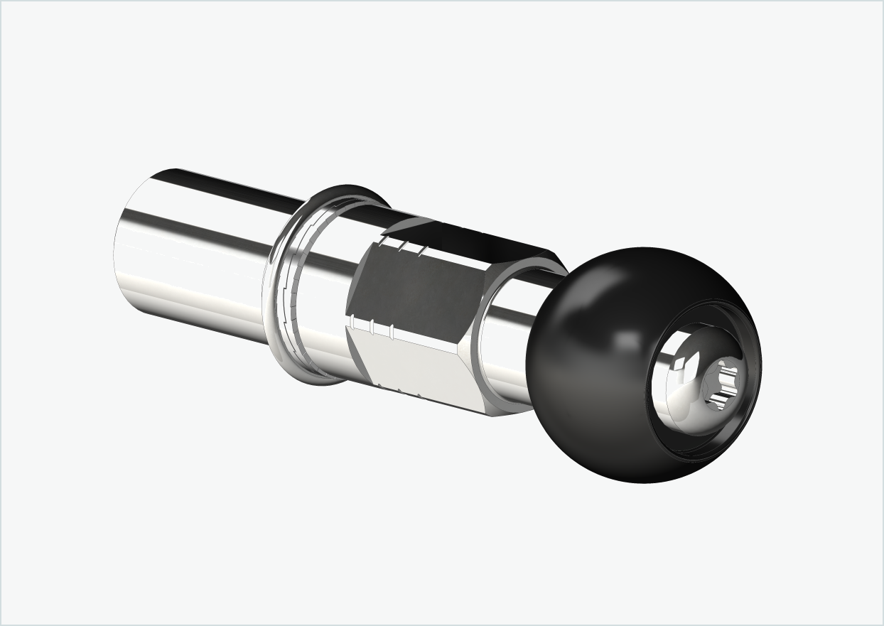 Schroefdraadadapter lang - M12 x 1,25 | geschikt voor COWBOY - Cross - Cross ST