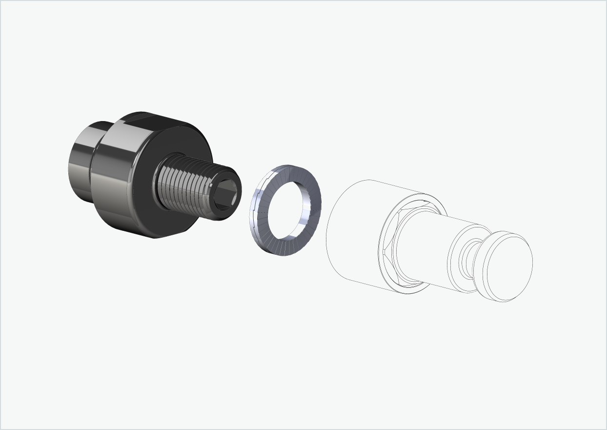 Schroefdraadadapter - M12 x 1,25 | geschikt voor ORBEA Diem 10 en 20