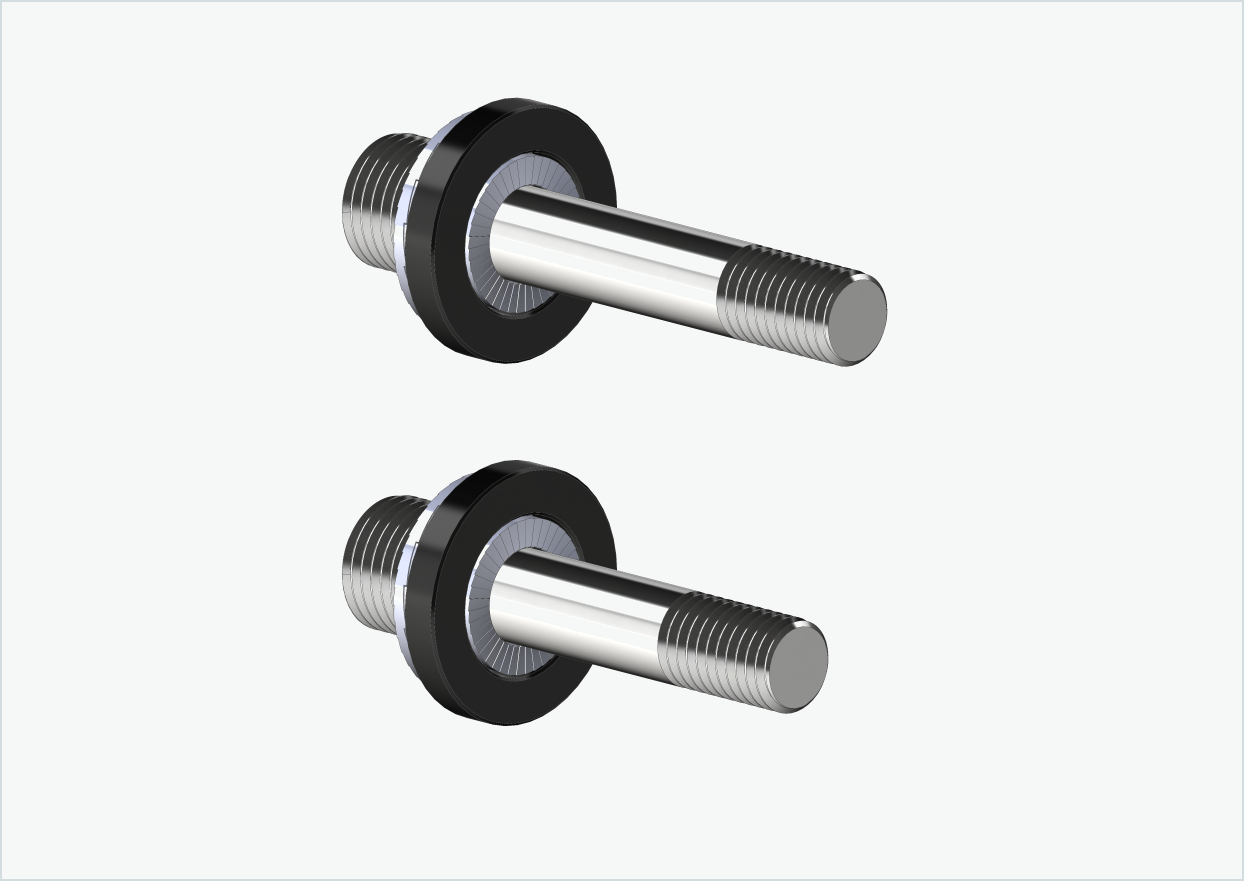Burley COHO XC schroefdraadadapterset (30mm/36mm) | voor Rohloff Speedhub 500-14 / A12