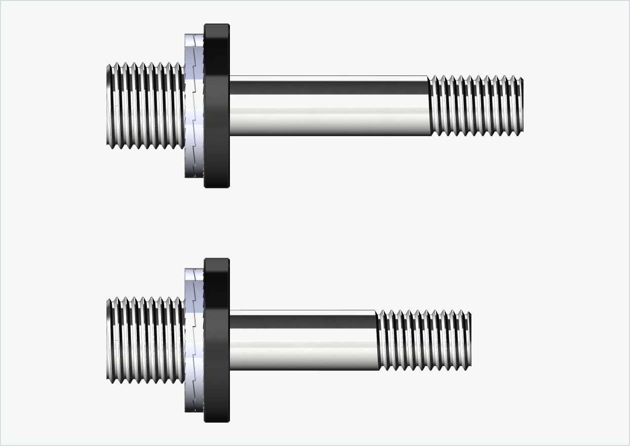 Burley COHO XC schroefdraadadapterset (30mm/36mm) | voor Rohloff Speedhub 500-14 / A12