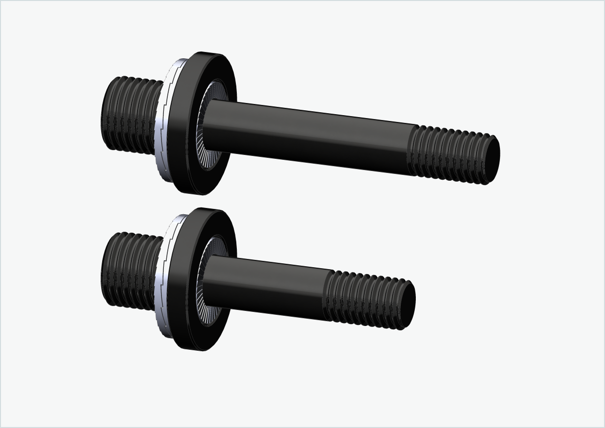 Burley COHO XC schroefdraadadapterset (30mm/42mm) | voor Rohloff Speedhub 500-14 / A12