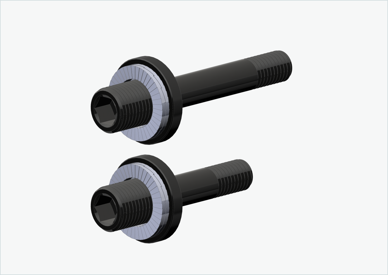 Burley COHO XC schroefdraadadapterset (30mm/42mm) | voor Rohloff Speedhub 500-14 / A12