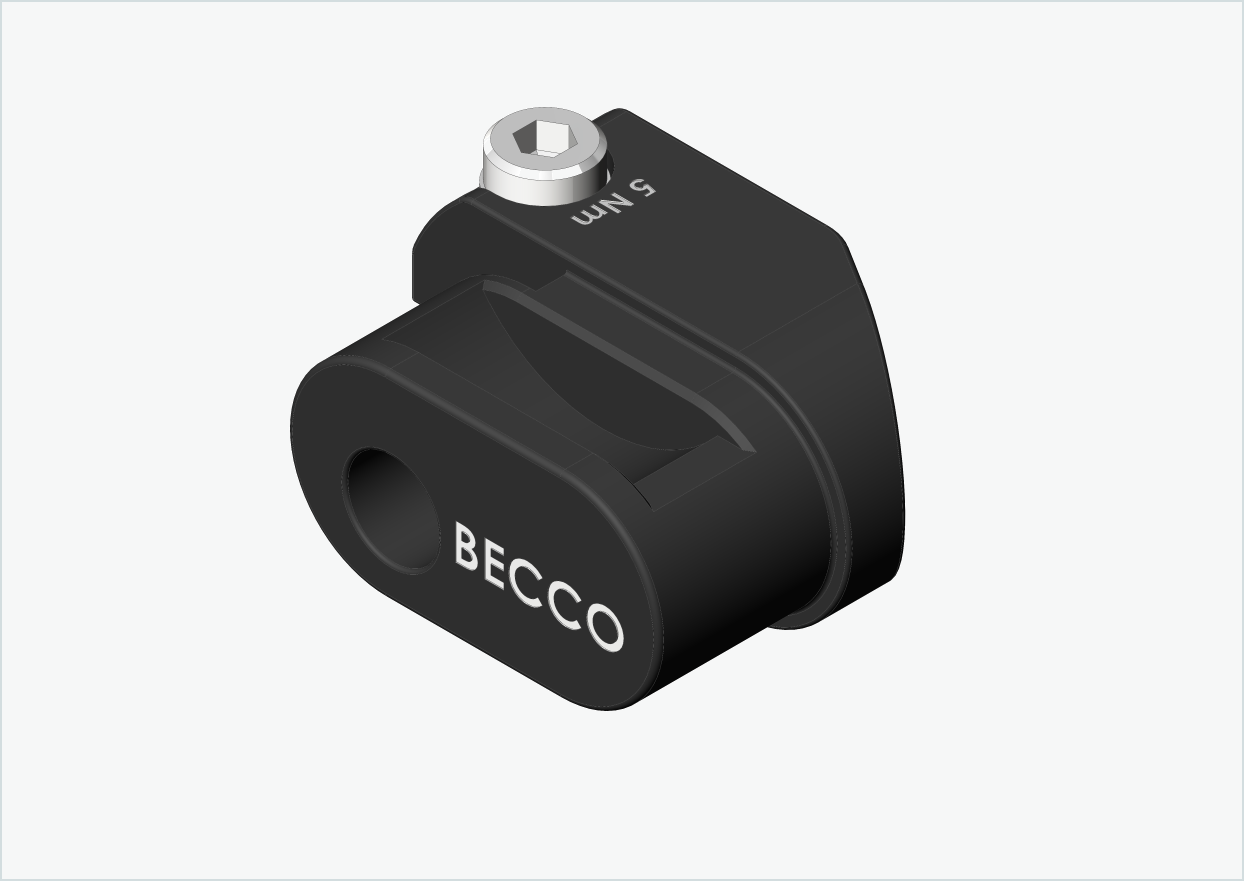 Qeridoo (Leggero) trekhaak | BECCO adapter
