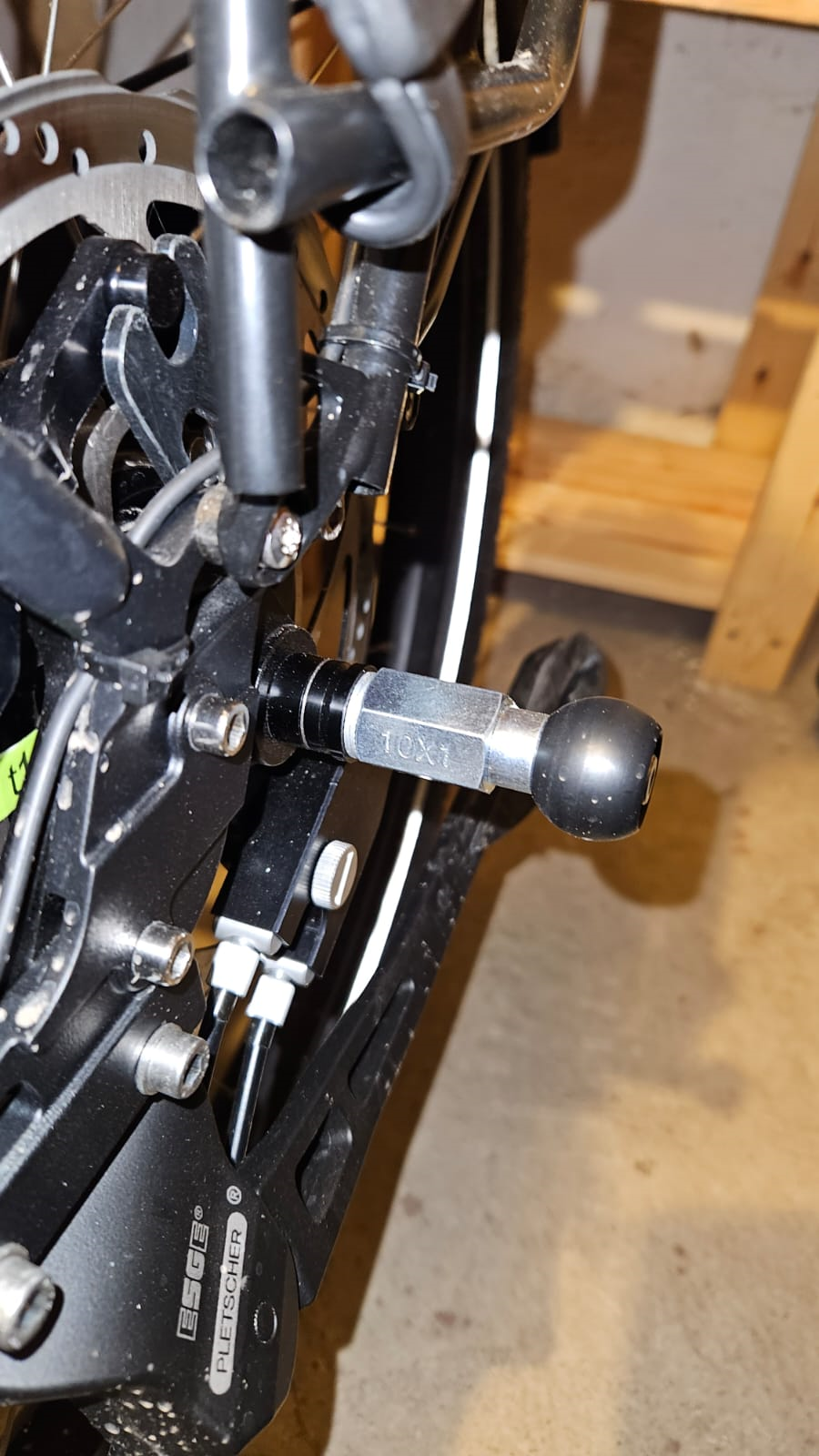 Burley COHO XC schroefdraadadapterset (30mm/42mm) | voor Rohloff Speedhub 500-14 / A12