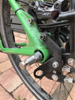 Adapter voor HASE PINO met Rohloff Speedhub A12 geschikt voor Croozer vanaf 2018