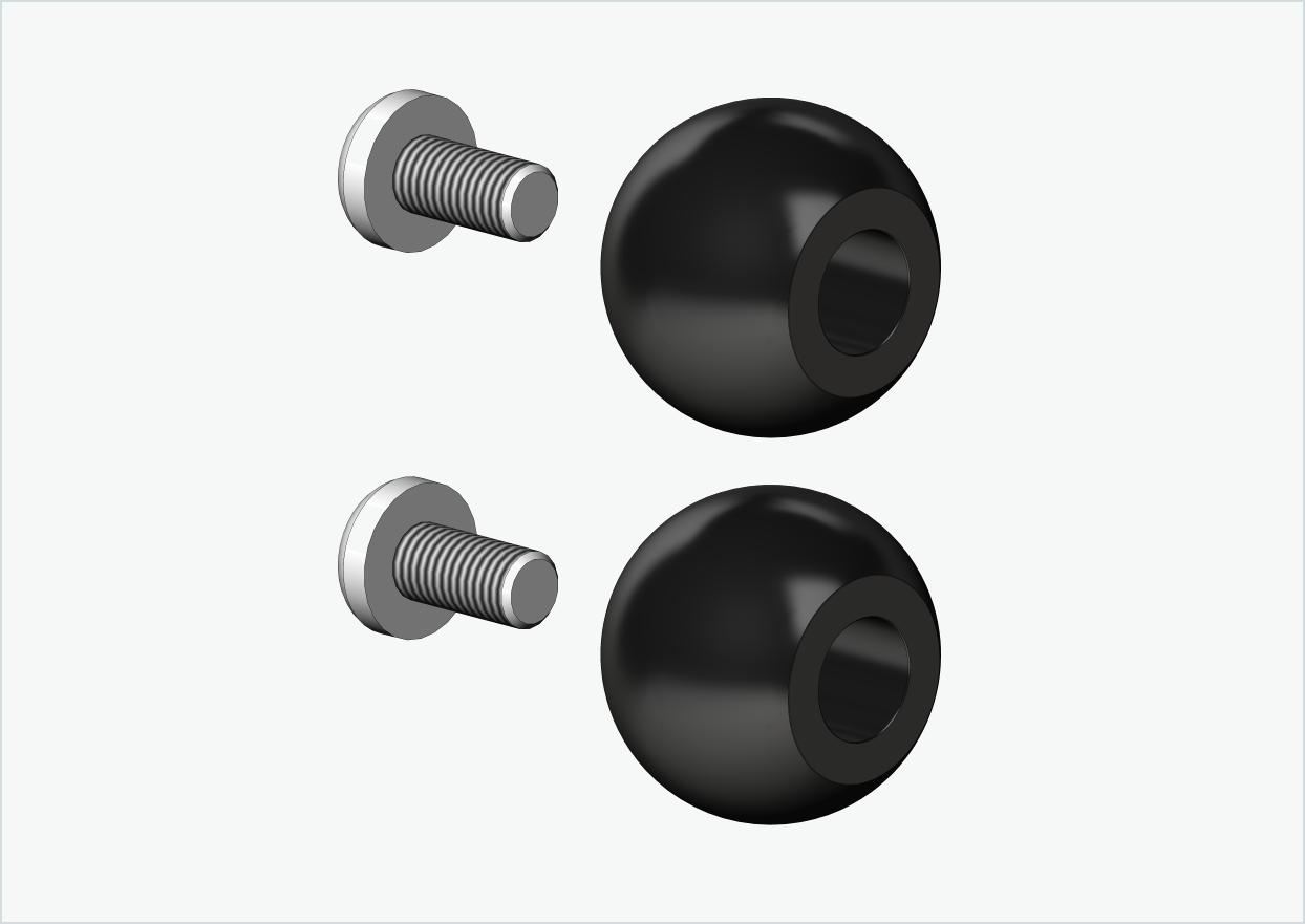 Reserve kogelset voor Burley COHO XC