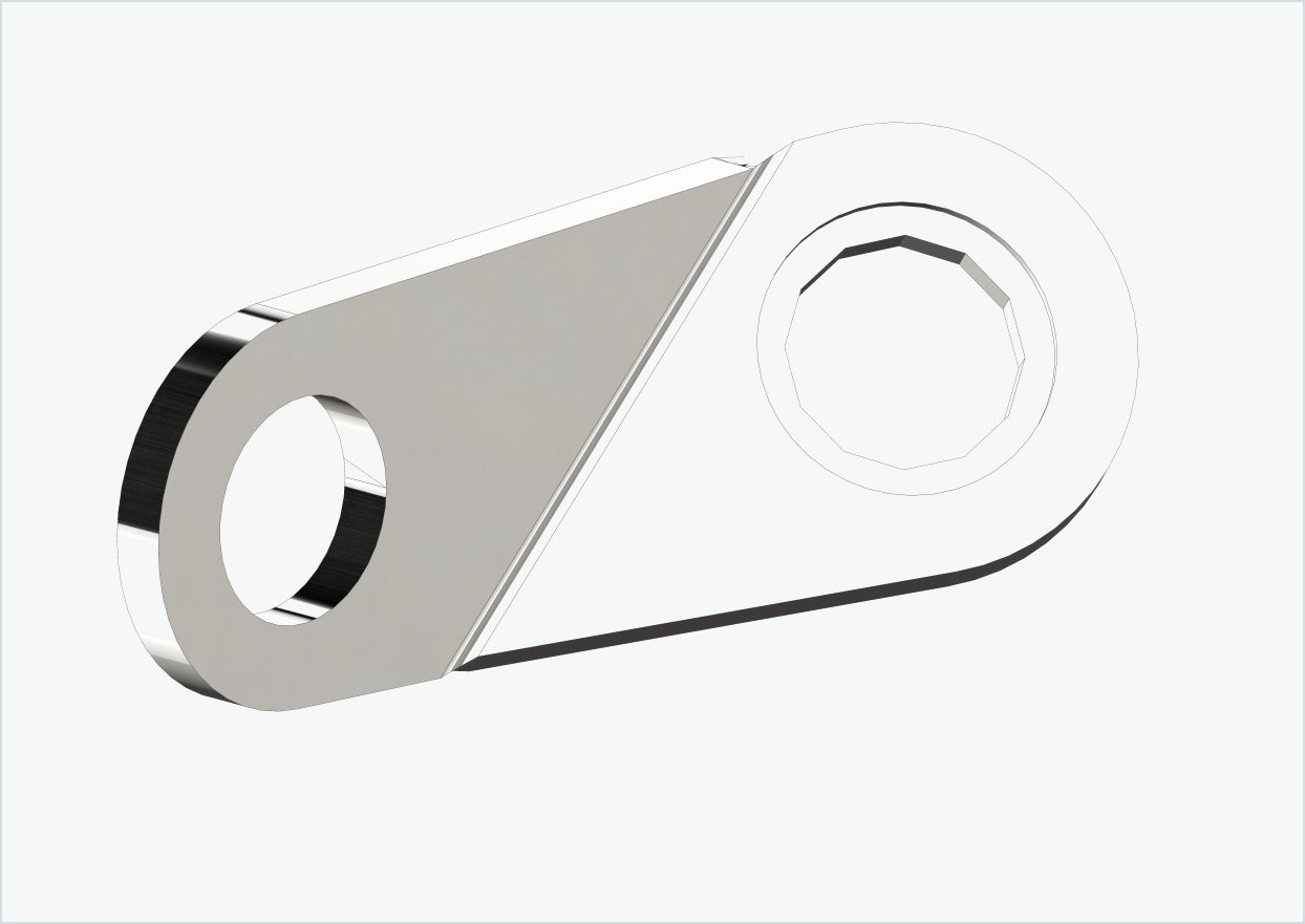 Grondplaat "E" voor Weber koppelingen